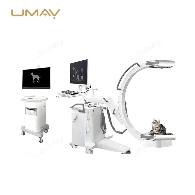 5kW Mobile C-Arm Fluoroscopy Machine for Angiography and Medical Imaging-1