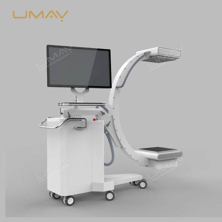 5kW Mobile C-Arm Fluoroscopy Machine for Angiography and Medical Imaging-3