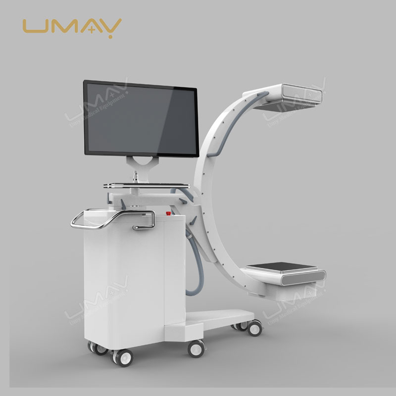 5kW Mobile C-Arm Fluoroscopy Machine for Angiography and Medical Imaging