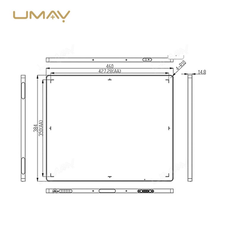 High-quality 14x17 a-Si Flat Panel Detector UMY-XM-FP05-1