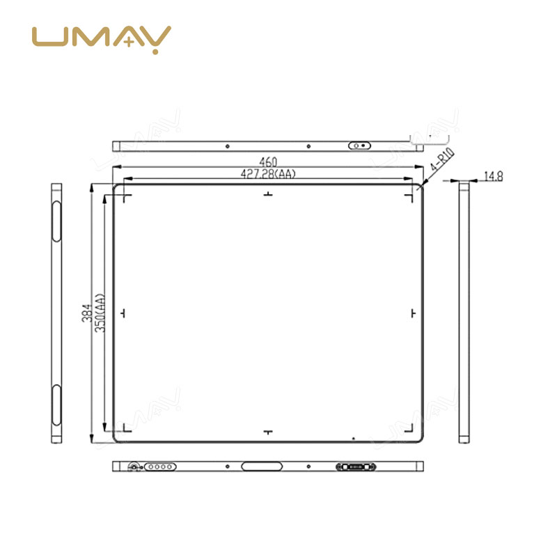 High-quality 14x17 a-Si Flat Panel Detector UMY-XM-FP05-1