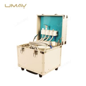 Compact Portable Dental Unit with Integrated Compressor and Chair-3