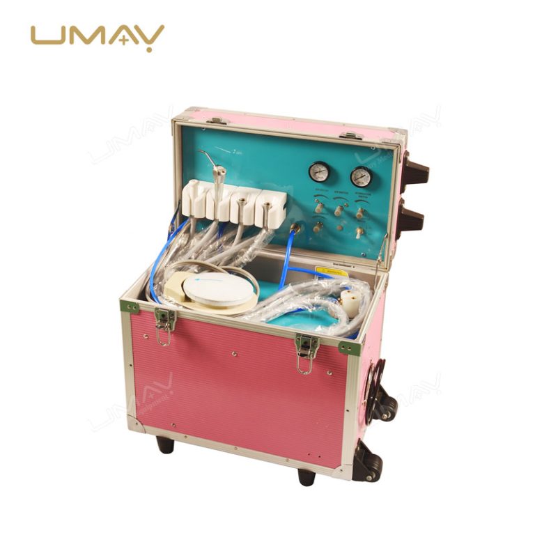 Mobile Dental Unit with Durable Plastic and Steel Construction at an Economical Price-1