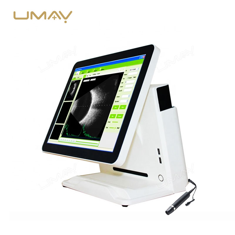 Portable 15-Inch Ophthalmic A/B Ultrasound Scanner for Eye Disease Diagnosis