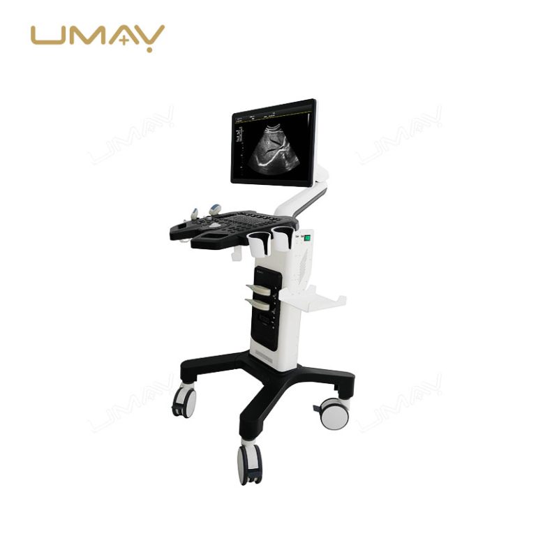 Trolley Color Doppler Ultrasound Machine with 21