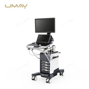 Trolley Color Doppler Ultrasound Machine with 21