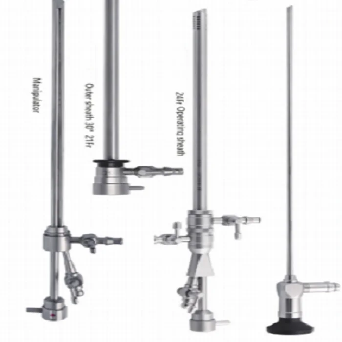 Rigid Tube Hysteroscopy Endoscope Set for Hospital Surgical Procedures at Affordable Price