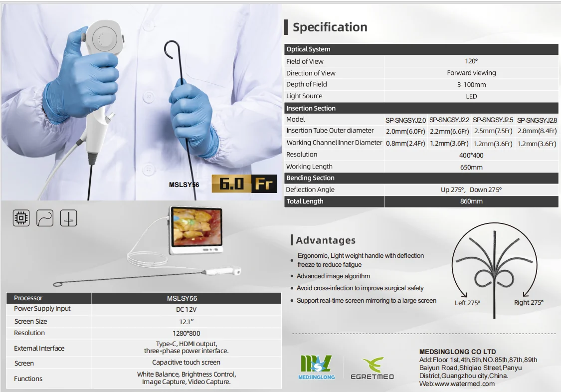 Highly Sought-After Flexible Disposable Electronic Ureteropelvic Endoscope