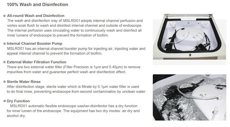 Preferred by Experts: Automatic Flexible Endoscope Washer and Disinfector